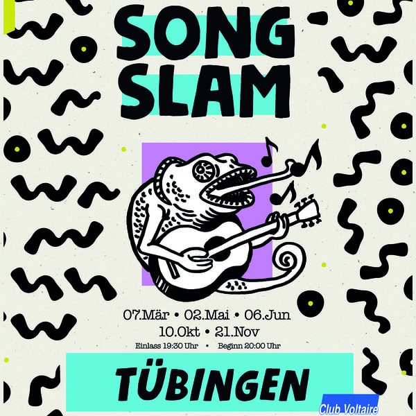 Tickets kaufen für Song Slam Tübingen (Jahresfinale) am 21.11.2024