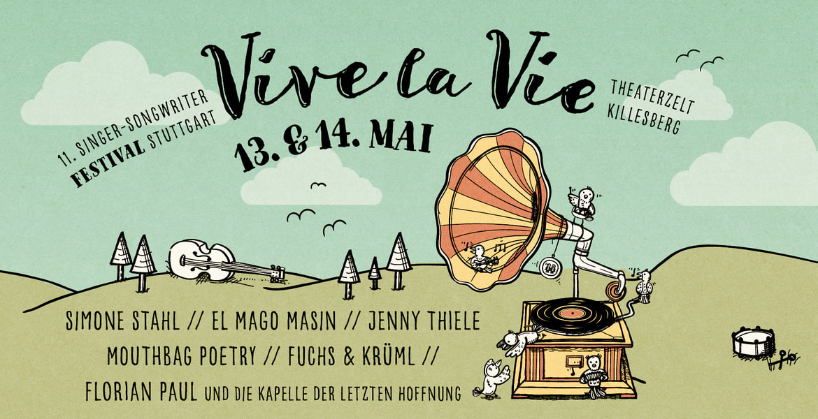 Tickets Samstag Abend | Vive la Vie 2023, Jenny Thiele | El Mago Masin | Simone Stahl in Stuttgart