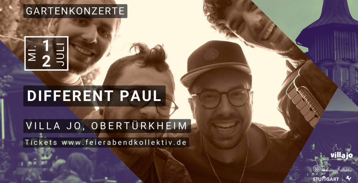 Tickets Different Paul | Feierabend-Gartenkonzert, Gartenkonzert @ 