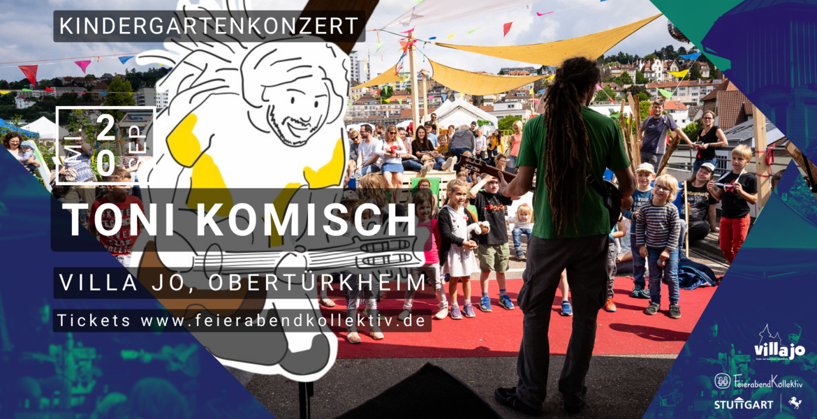 Tickets Toni Komisch | Kinder-Garten-Konzert zum Weltkindertag, in Stuttgart