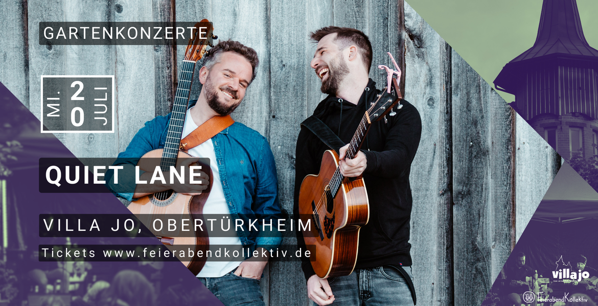 Tickets Quiet Lane | Feierabend-Gartenkonzert, Gartenkonzert @ 