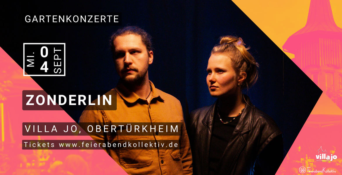 Tickets [FÄLLT AUS] Zonderlin | Feierabend-Gartenkonzert, Gartenkonzert @ 