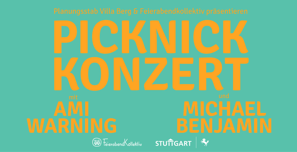 Tickets Picknick-Konzert im Park der Villa Berg | Ami Warning & Michael Benjamin,  in Stuttgart