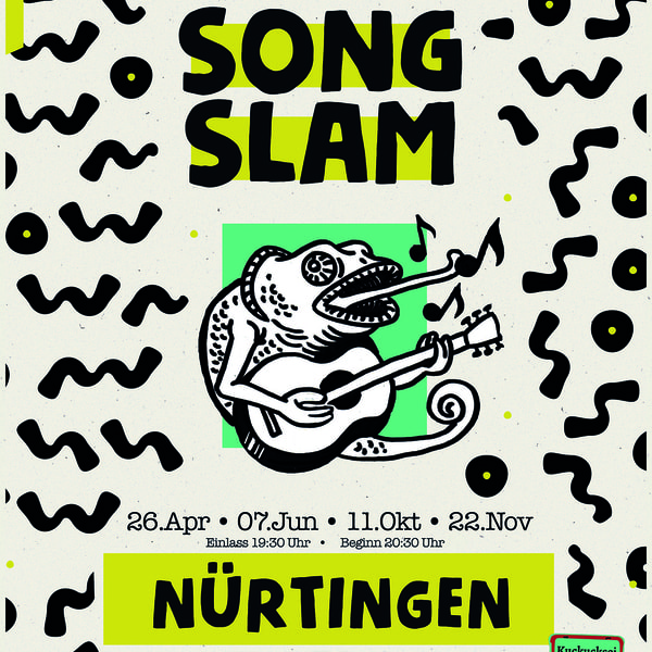 Tickets kaufen für Song Slam Nürtingen am 26.04.2024