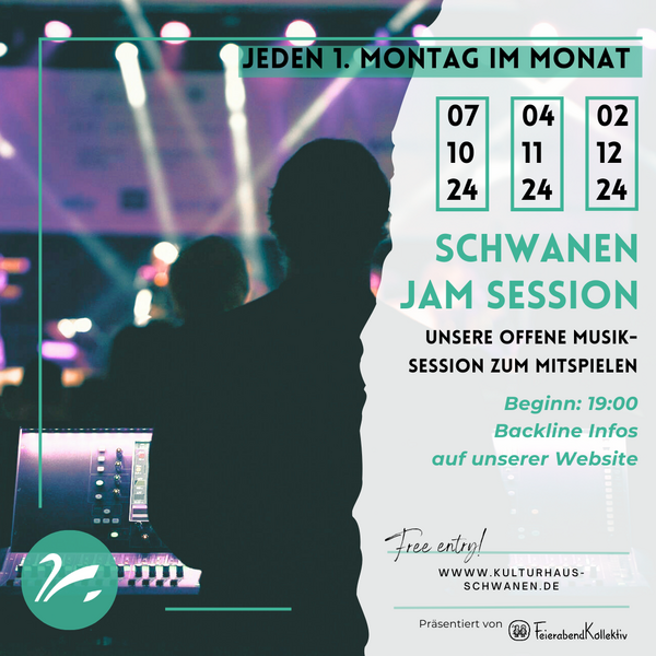 Tickets kaufen für Jam Session im Schwanen | Präsentation am 04.11.2024